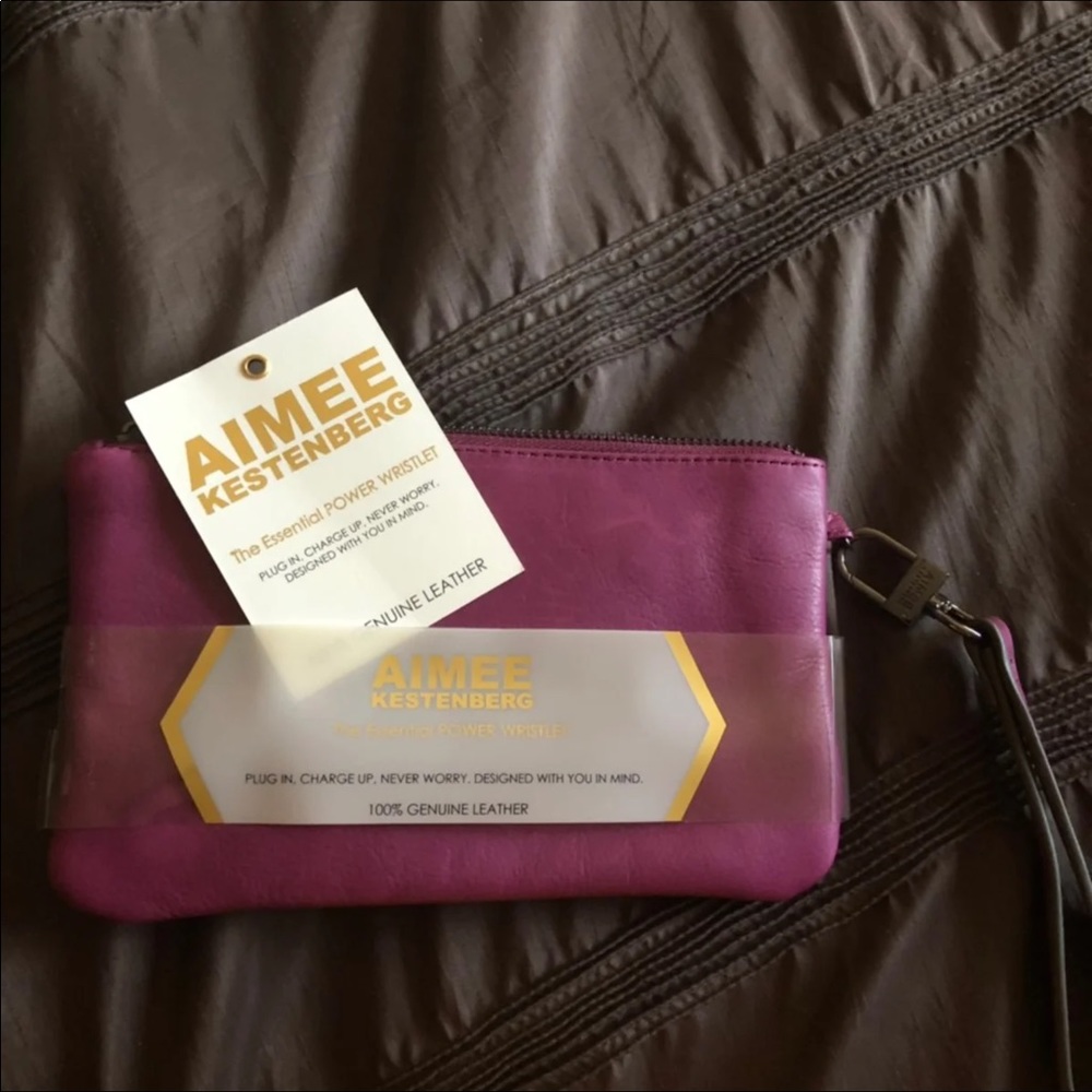 Aimee kestenberg clutch with charger